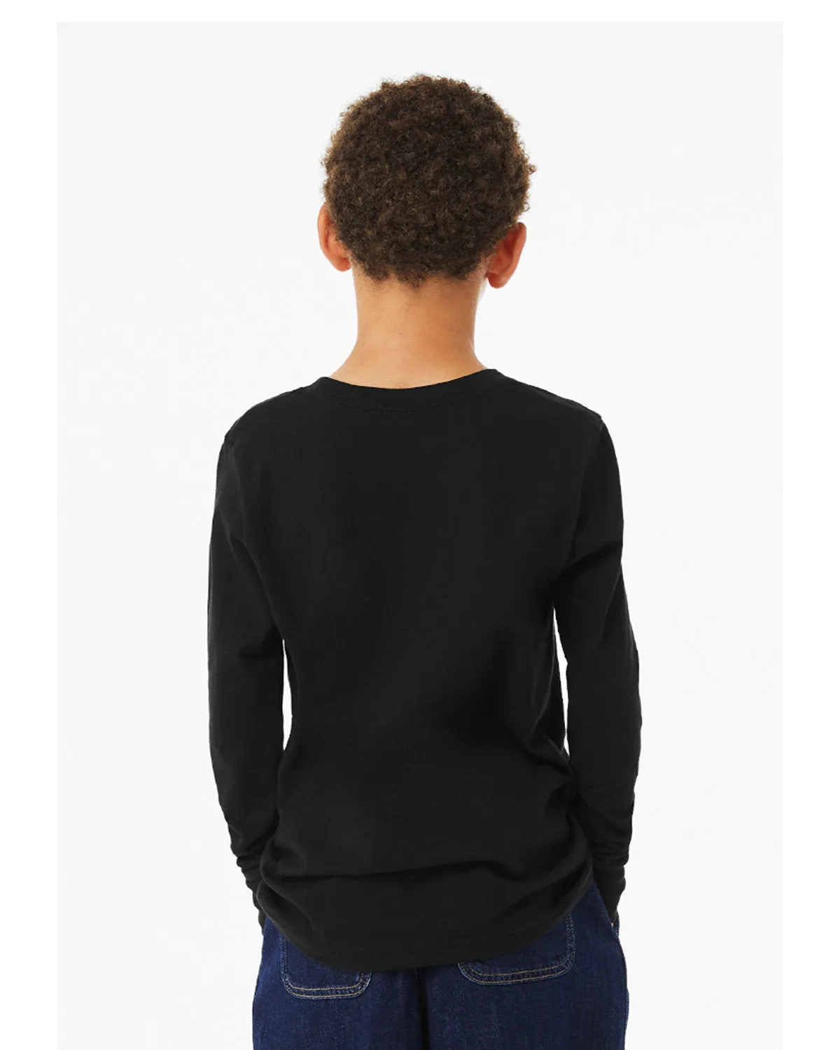 Bella   Canvas Youth Jersey Long Sleeve T-Shirt