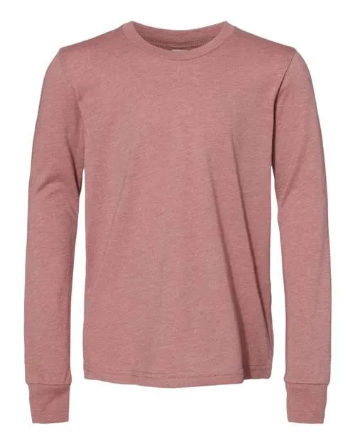Bella   Canvas Youth Jersey Long Sleeve T-Shirt