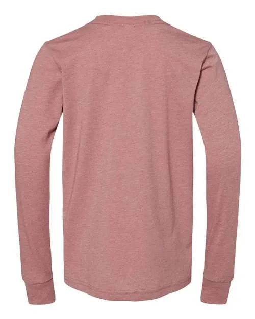 Bella   Canvas Youth Jersey Long Sleeve T-Shirt