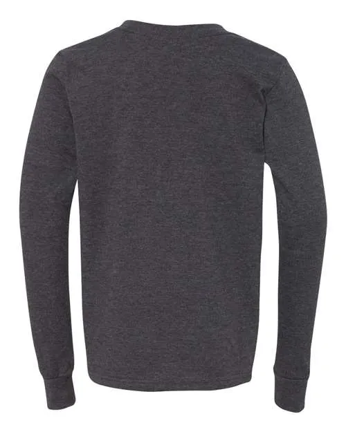 Bella   Canvas Youth Jersey Long Sleeve T-Shirt