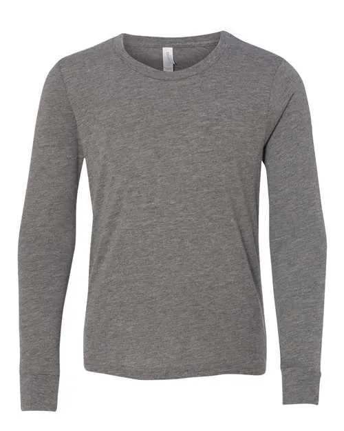 Bella   Canvas Youth Jersey Long Sleeve T-Shirt