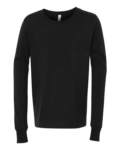 Bella   Canvas Youth Jersey Long Sleeve T-Shirt