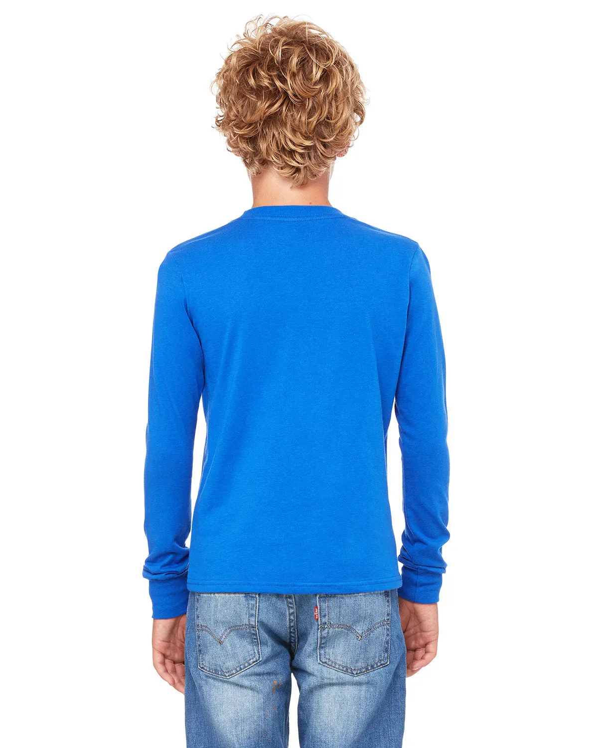 Bella   Canvas Youth Jersey Long Sleeve T-Shirt