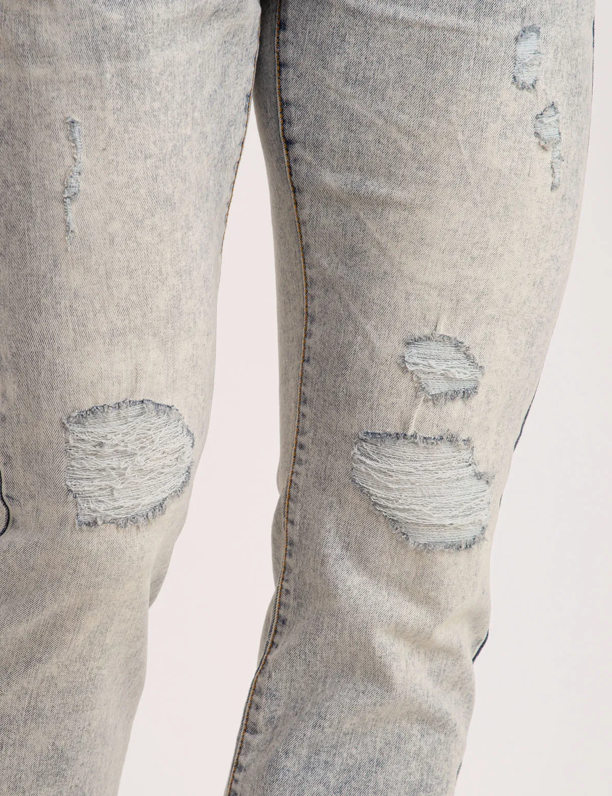 BLACK MALLET SLIM FIT JEANS