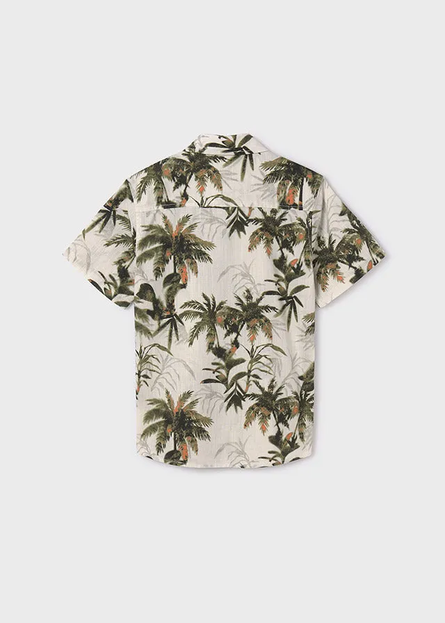 Boys Relaxed Printed Shirt - Jungle