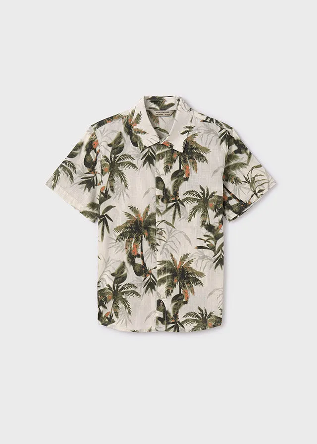 Boys Relaxed Printed Shirt - Jungle