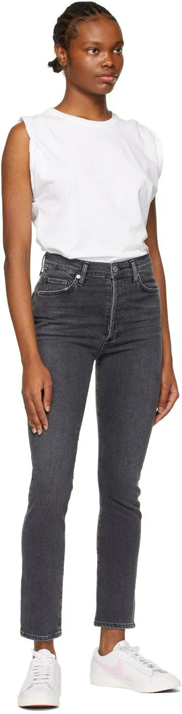 Citizens of Humanity Grey Slim Olivia Jeans