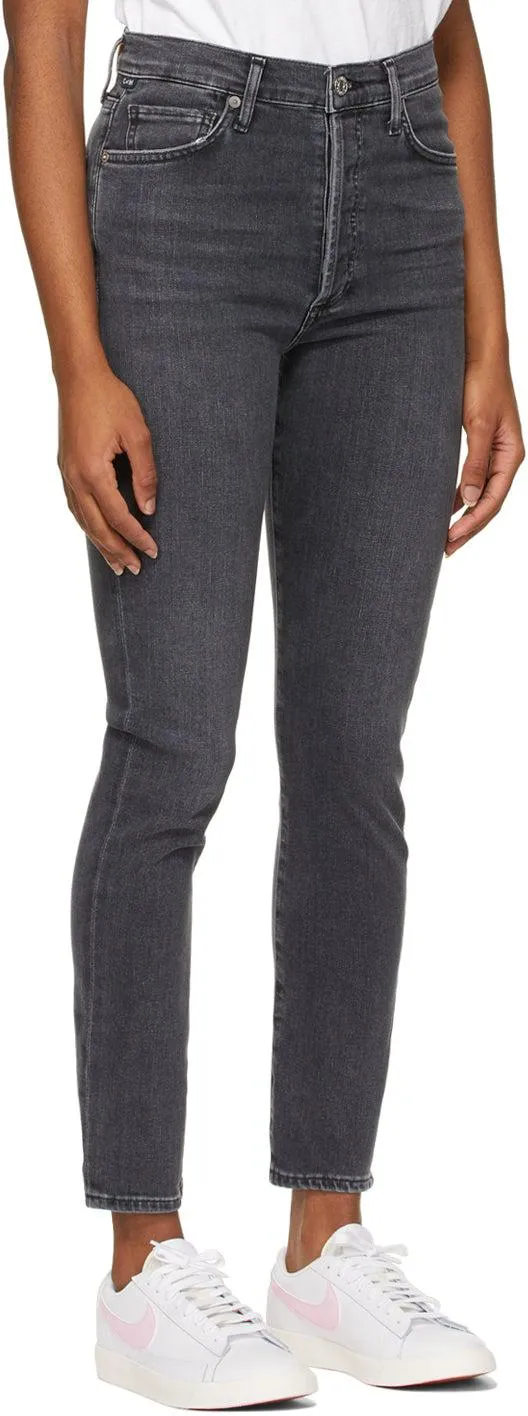 Citizens of Humanity Grey Slim Olivia Jeans