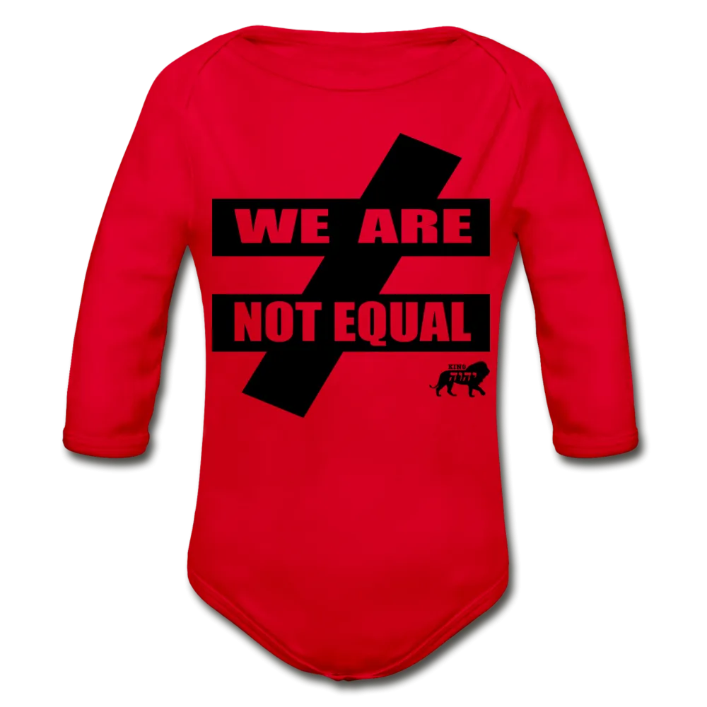 KING YAHWEH (Supreme) Organic Long Sleeve Baby Bodysuit