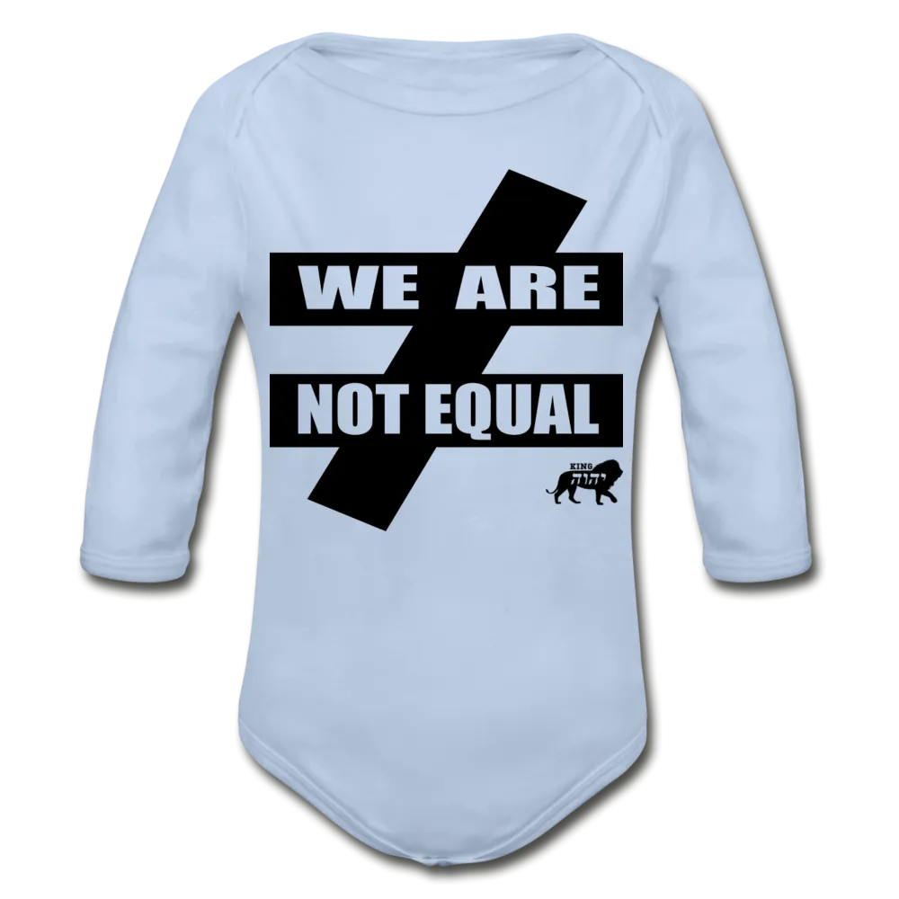 KING YAHWEH (Supreme) Organic Long Sleeve Baby Bodysuit