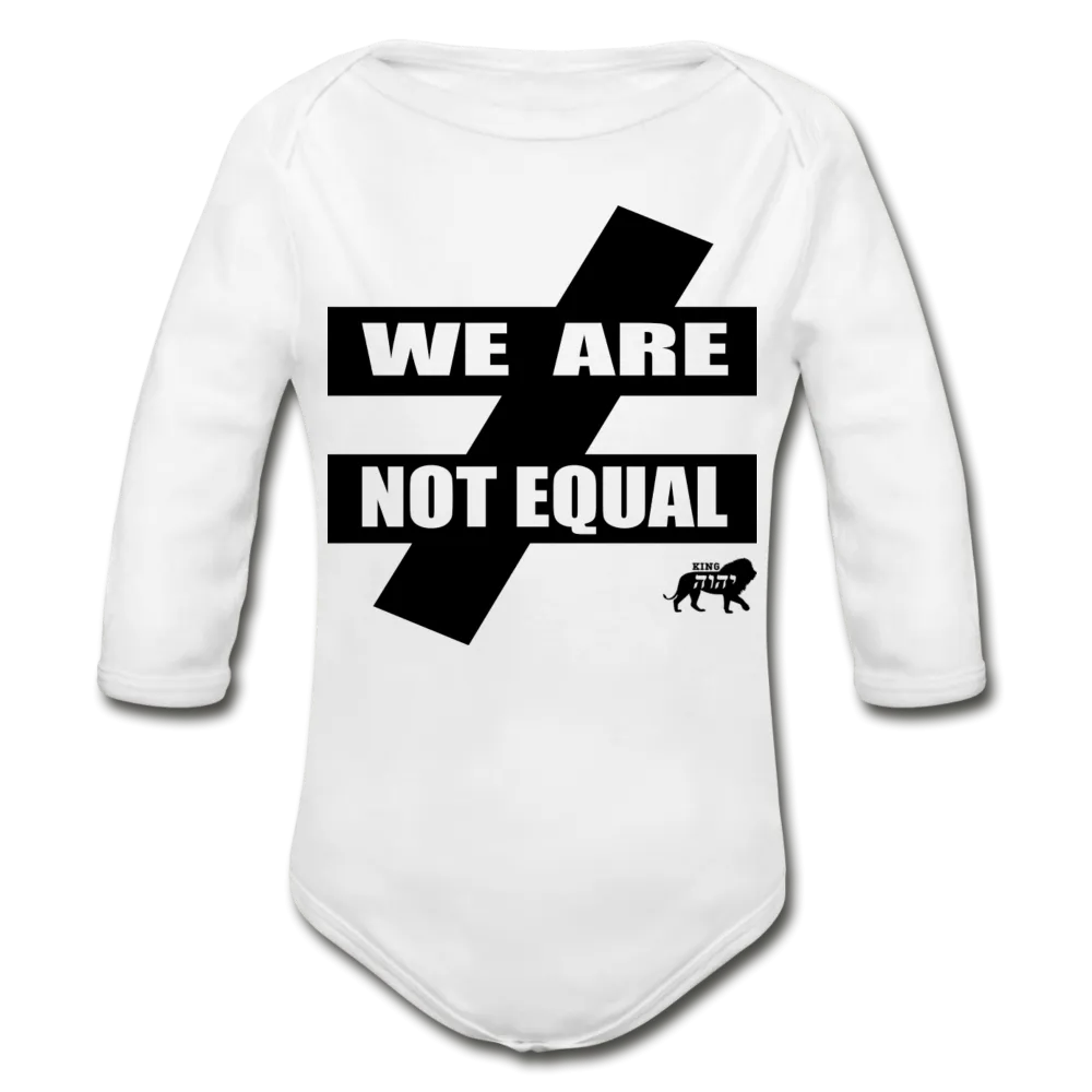 KING YAHWEH (Supreme) Organic Long Sleeve Baby Bodysuit
