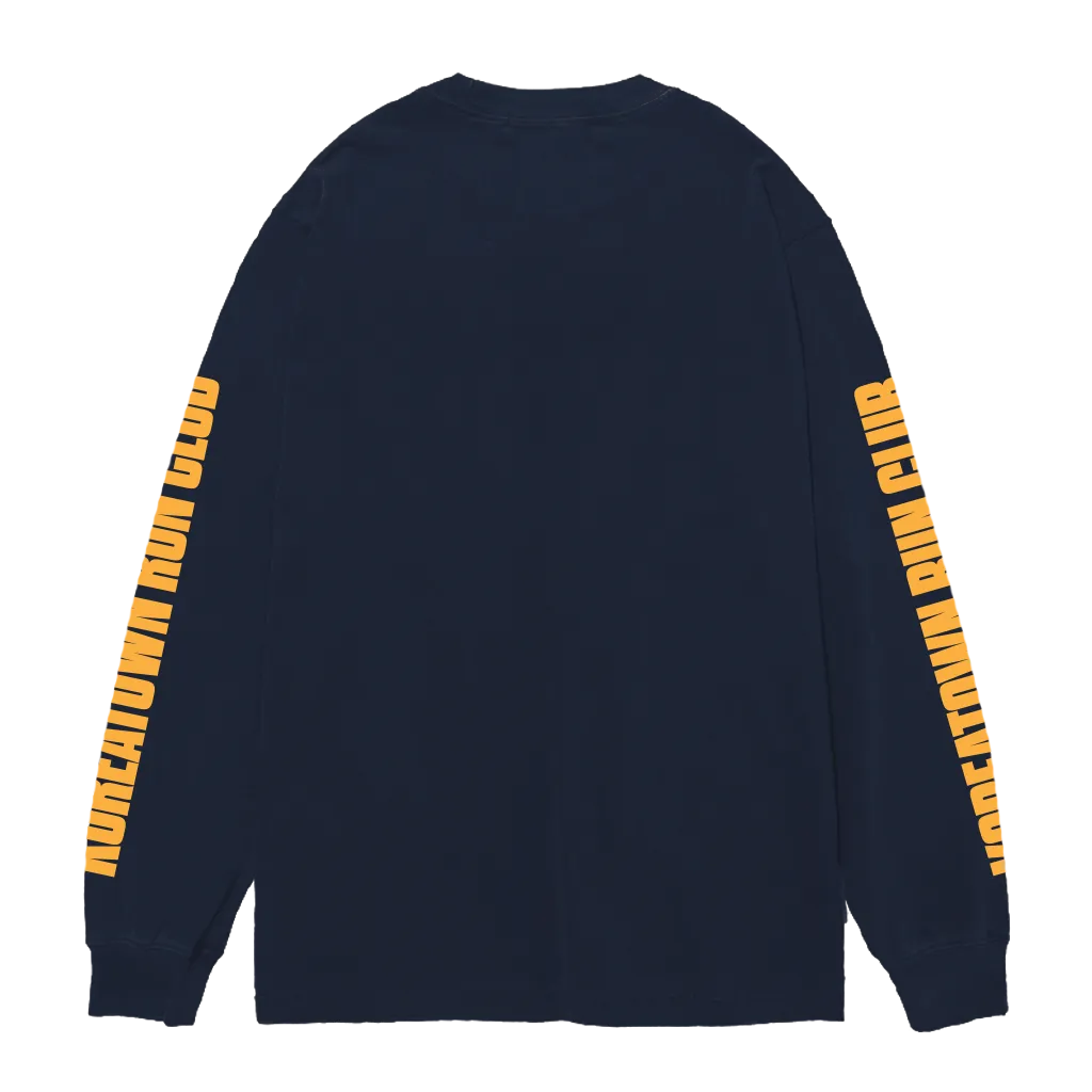 KRC FLAT LONG SLEEVE T-SHIRT NAVY