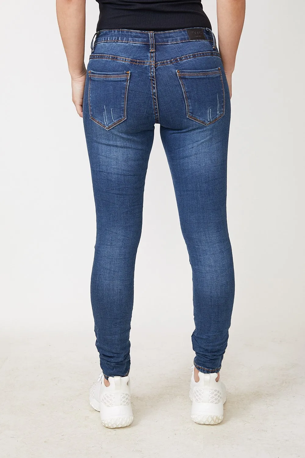 LITTLE RIPPED JEANS