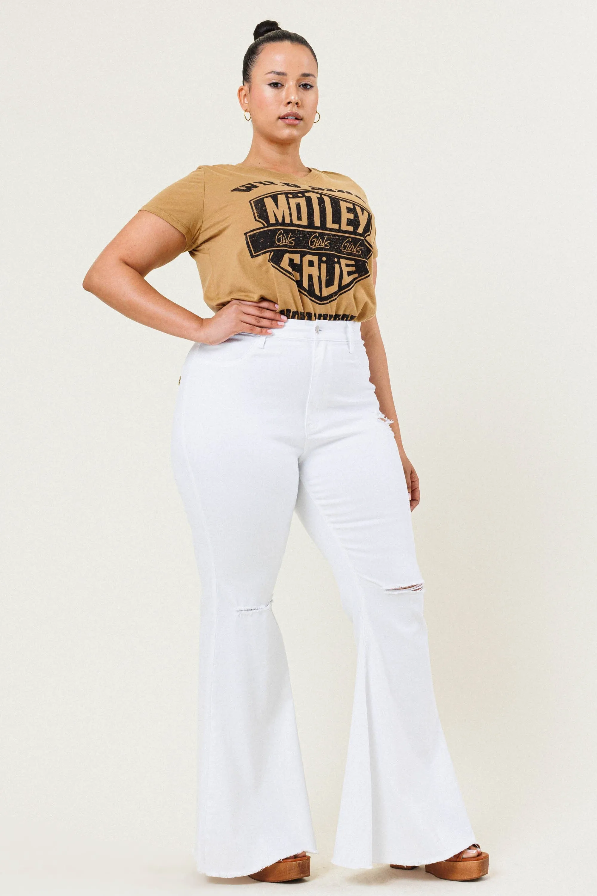 PLUS CH Swept Away Flare Jeans