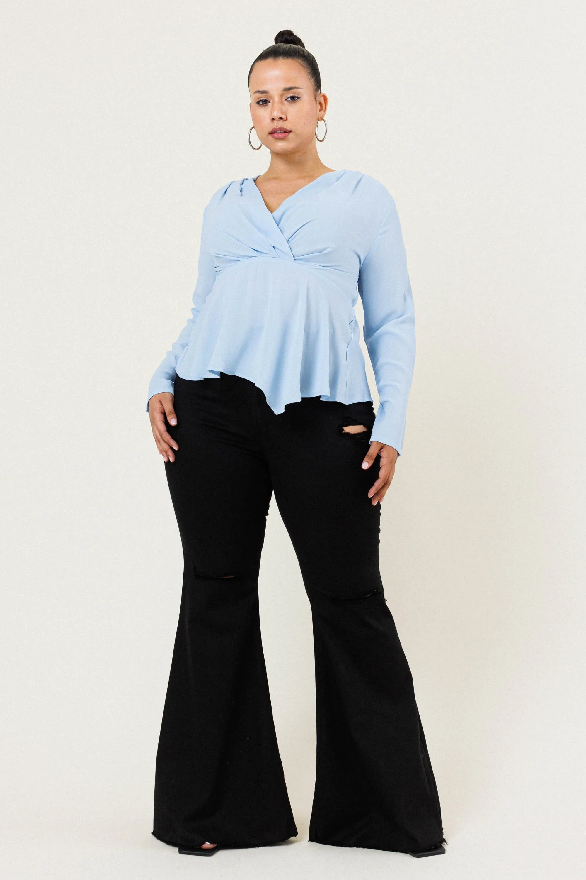 PLUS CH Swept Away Flare Jeans