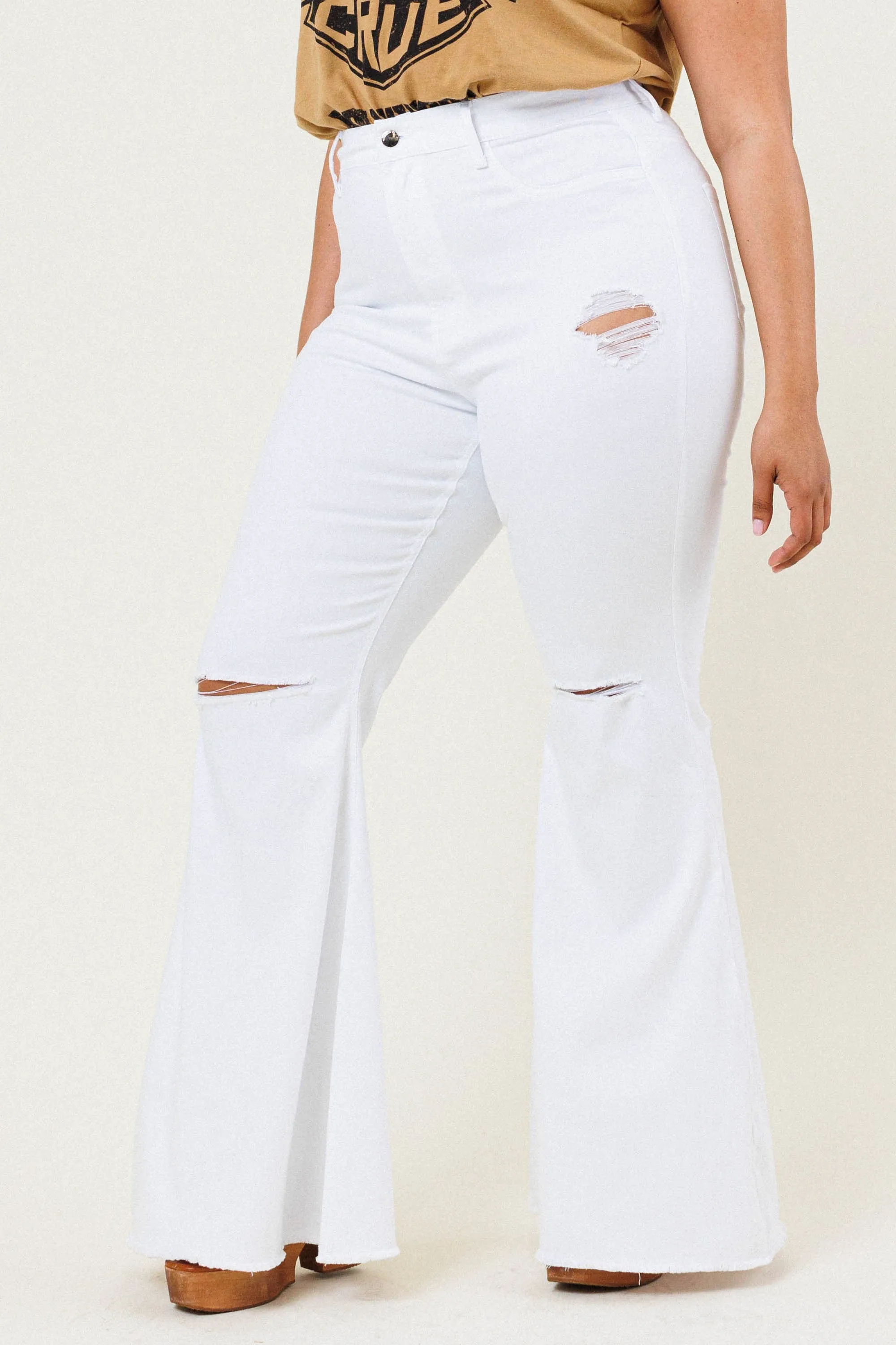 PLUS CH Swept Away Flare Jeans