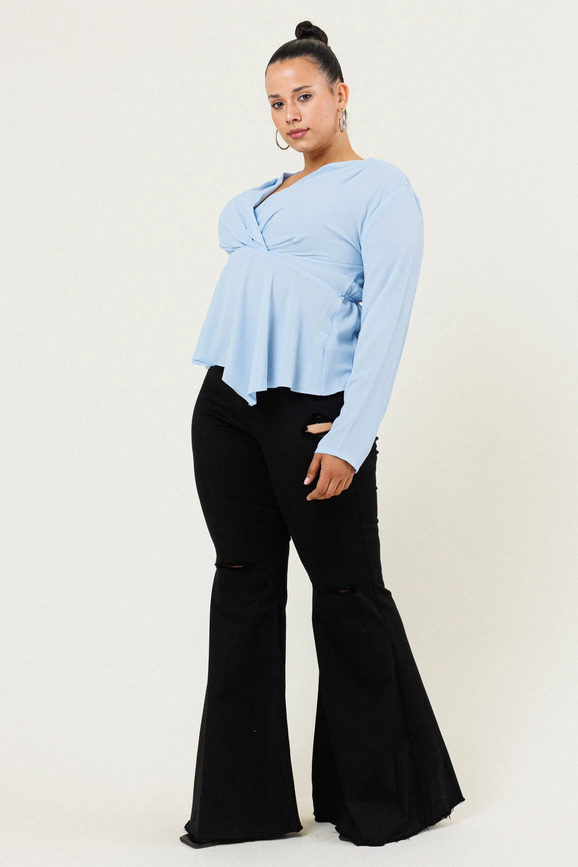 PLUS CH Swept Away Flare Jeans
