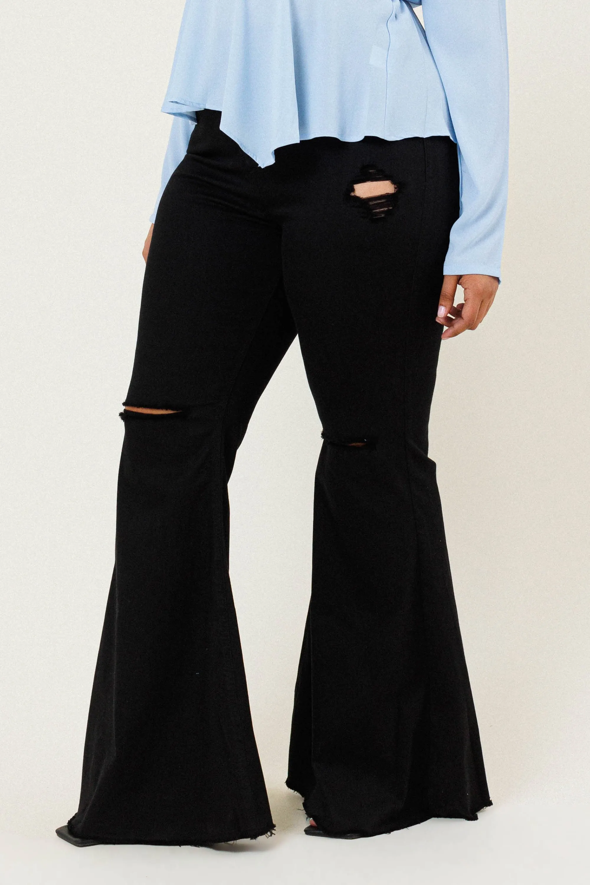 PLUS CH Swept Away Flare Jeans