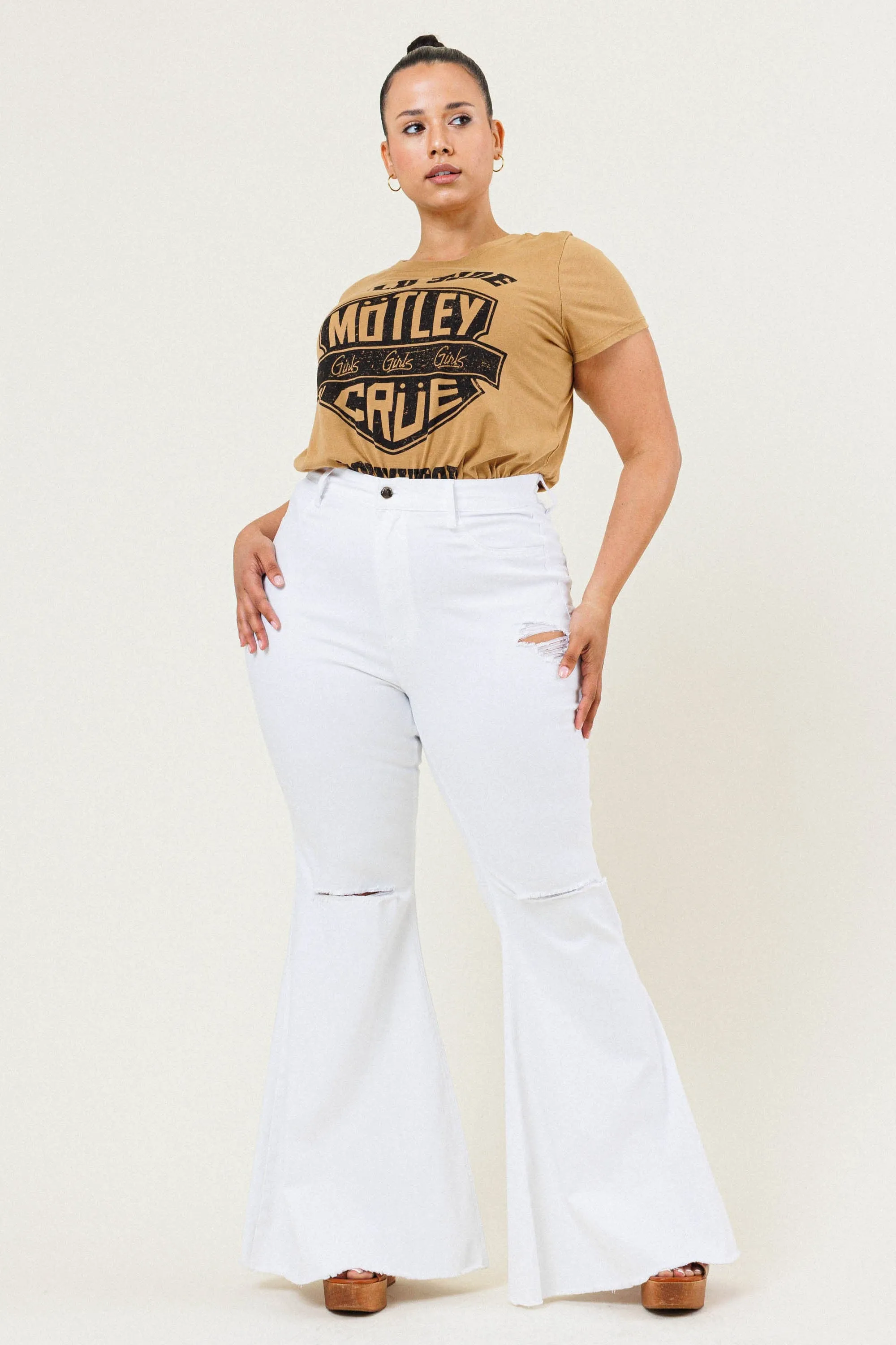 PLUS CH Swept Away Flare Jeans