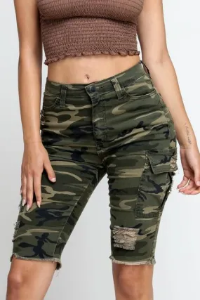Pre-Order Ripped & Skinny Bermuda Shorts