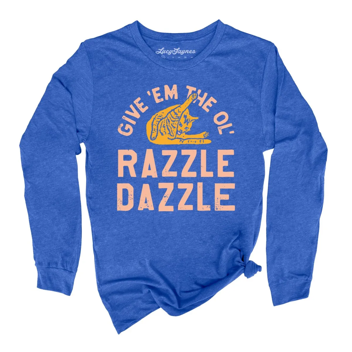 Razzle Dazzle Long Sleeve Tee