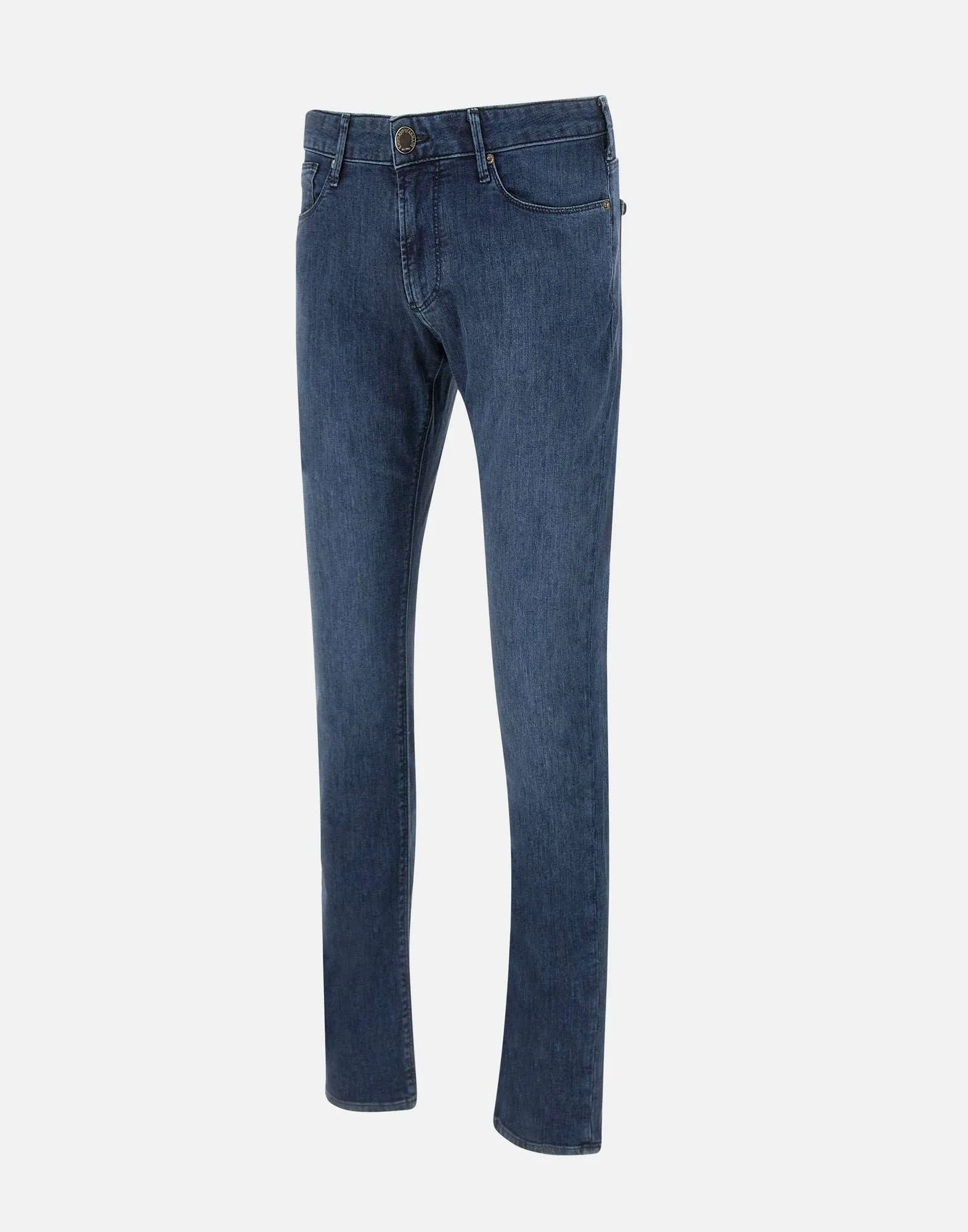 Slim Fit Dark Blue Jeans