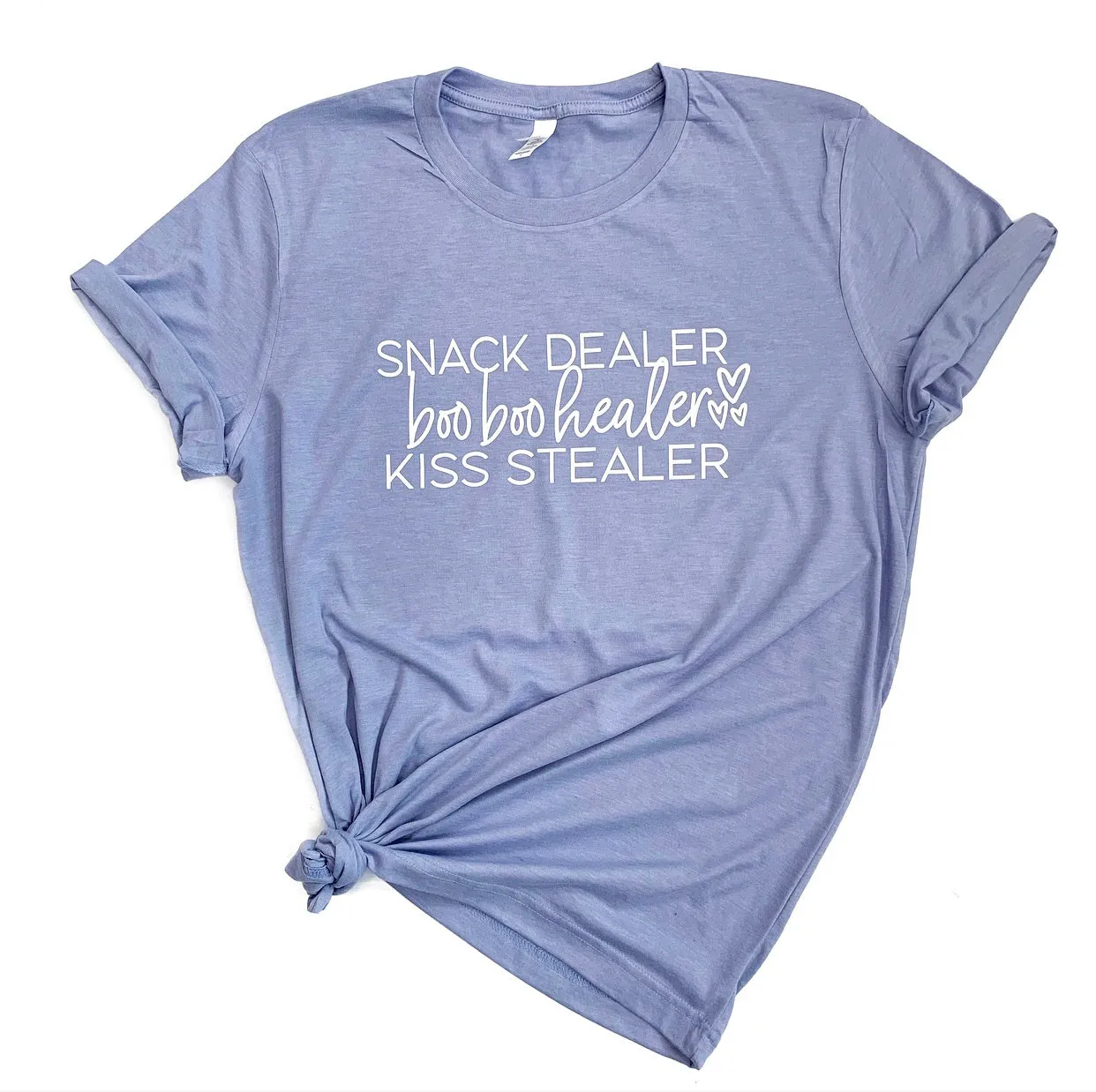 Snack Dealer, Boo Boo Healer, Kiss Stealer Tee