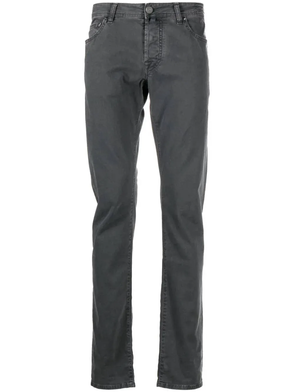 Steel Grey Slim Fit Jeans