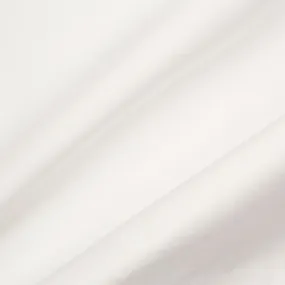 White Powerloom Silk Dupion