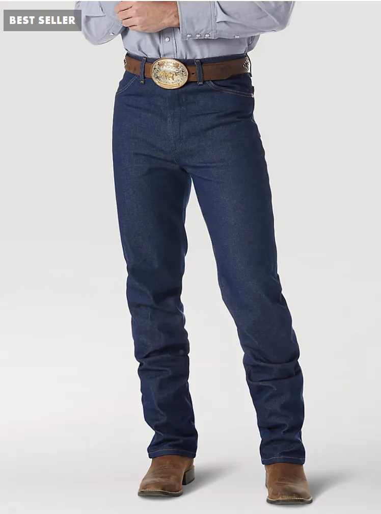 Wrangler Tall Cowboy Cut Slim Fit Jeans Rigid Indigo Style 0936DEN